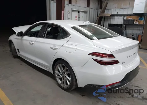 2022 Genesis G70 2.0T Rwd из США, поврежденный, VIN KMTG34TA7NU096941